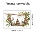 Gedetailleerd vel wandstickers met takken en vogelnesten 60x40cm voor huisdecoratie - 40*60CM/fun-e16