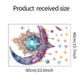Ficha detallada de dimensiones del adhesivo de pared luna de cristal 60x40cm FX-E330 - 40*60CM/FX-E330