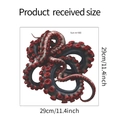 Guía de dimensiones del adhesivo para inodoro con tentáculos de pulpo de 29cm x 29cm - 29*29CM(fun-m190)