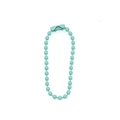 2.4mm light blue iron bead chain necklace connector for DIY jewelry accessories - Mint Green