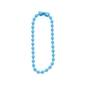 Sky blue 2.4mm ball chain connector for DIY jewelry pendants and craft accessories - Sky Blue