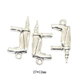 Pendentif perceuse en argent antique accessoire bijoux DIY charm taille 27x12mm - A2-496-argent Antique/27*12mm/191 G