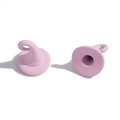 Pink matte wizard hat pendant accessory made of resin with hanging ring for DIY jewelry - 12*10mm/1.1g / Pink (Rubber Paint)