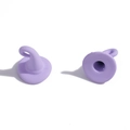 Set of two purple silicone wizard hat straw covers with a dust-proof protective design - 12*10mm/1.1g / Purple (Rubber Paint)