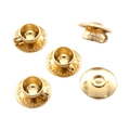 DIY vintage gold alloy miniature teacup and saucer set for jewelry pendant making - Cup Saucer Style (A3-142) / 14x7mm / KC Gold