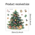 Specifiche dimensionali per adesivi murali con albero di Natale e regali acquerello - 29*29CM/fun-m204