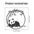 Vinilo decorativo de panda acuarela con dimensiones del producto 39cm x 37cm - 37*39cm(fun-f305)