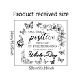 Guida alle dimensioni del wall sticker farfalla con specifiche di misura 59cm per 50cm - 40x59cm (WZ9023)