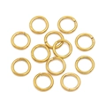 Anneaux de jonction dorés en acier inoxydable pour la création de bijoux DIY - 1.5x10mm / Or