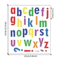 26 pegatinas de letras coloridas para cuarto infantil de 29cm por 25cm - 25*29cm/p104