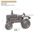 Ouvre-bouteille tracteur mural en fonte de style vintage bronze avec vis de fixation - Ouvreur Tracteur (8397)