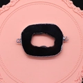 Natuurlijke zwarte agaat schijf connector met verzilverde rand voor DIY sieraden - 20-45mm / Zwarte Agaatschijf (Nr. 7)