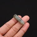 Natural labradorite single point hexagonal pillar crystal stone for DIY jewelry - 8x33mm / Labradorite