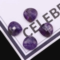 Gefacetteerde hartvormige paarse amethist kralen voor handgemaakte DIY sieraden - Amethist