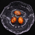 Cuentas de piedra imperial ovaladas en naranja y amarillo para joyería artesanal - Rojo Naranja (N.º 5) / 13x18mm