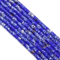 Blauwe keizerlijke jaspis cilindrische kralen 4x4mm voor DIY sieraden maken - 4x4mm / Nr.36 Keizerlijke Steen Blauw
