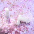 Translucent white rectangle natural stone pendants for DIY jewelry making accessories - 7-26mm 3g / White Crystal