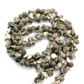 Natürliche Schneckenmuschel Perlen in Braun und Weiß für DIY Schmuckherstellung Zubehör - Schwarze Muschel Stil / 8-10mm / Schwarz