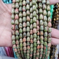 Teardrop Shape (1013-T210103029) / 1 Piece / Unakite