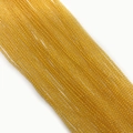 Facettierte Bernstein Glasperlen 2mm-3mm für DIY Schmuckherstellung in runder Form - Facettierte Perlen / 2mm 180 Perlen/Strang 3g / Gelb