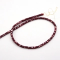 Cuentas cilíndricas de concha roja pulida para creación de joyería DIY 2x4mm - 2x4mm 14g / Rojo-Rosa (N.º 14)
