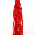 Natuurlijke zoetwater schelpkralen in levendig rood voor DIY ketting en armband sieraden - Rood