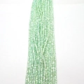 Mint green 2x4mm natural sea shell abacus beads with polished finish for DIY jewelry - 2x4mm / Mint Green (No. 4)