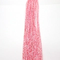 Perline distanziatrici in conchiglia rosa con effetto occhio di gatto per gioielli fai da te - 2x4mm / Rosa Pallido (N. 5)