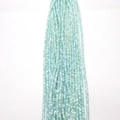 Fili di perle piatte in conchiglia azzurra 2x4mm distanziatori per creazione gioielli DIY - 2x4mm / Blu Chiaro/Blu Menta (N. 6)