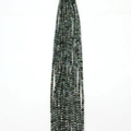 Donkergrijs-groene natuurlijke schelpkralen 2mm-4mm met kattenoogeffect voor DIY sieraden - Donkergroen