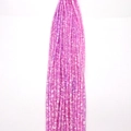 Perle di conchiglia naturale rosa piatte 2x4mm per accessori per gioielli fai-da-te - 2x4mm / Rosa/Rosso Pesca (N. 9)