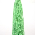 Strengen lichtgroene natuurlijke schelpkralen van 2-4mm met zachte glans voor sieraden - Lichtgroen