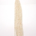Strengen van witte 2-4mm natuurlijke schelpkralen met parelmoerglans voor DIY sieraden - Wit
