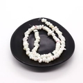 Onregelmatige natuurlijke schelpschilfers in crèmewit voor het maken van sieraden - 7-8mm 33g / Wit