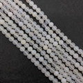 Snoeren van melkwitte natuurlijke agaat ronde kralen van 6mm voor DIY sieraden - 6mm / Agaat