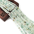 Perline rondelle in opale verde chiaro 2x4mm per la creazione di gioielli e artigianato - 2x4mm / Amazonite