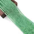 Natuurlijke lichtgroene opaal kralen vierkant 2x4mm voor DIY sieraden maken - 2x4mm / Groene Aventurijn