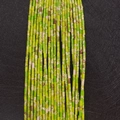 Perle a cilindro in pietra imperatore verde smeraldo per creazione di gioielli - 2x4mm (1 Filo) / Pietra dell'Imperatore Verde