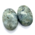 Polished oval labradorite natural stones for DIY jewelry making in grey tones - Labradorite / Oval Style