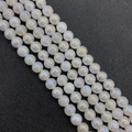 Parelmoerwitte drakenader agaat kralen met iriserende glans voor DIY-sieraden - Parelmoer Wit (Nr.7)