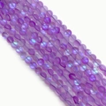 Matte lavendel synthetische maansteen kralen met iriserende glans voor DIY-sieraden - Iriserend Paars (Nr. 6)