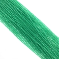 Polished emerald green natural stone round beads for DIY jewelry and necklace making - Green Agate