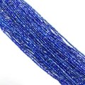 Deep blue lapis lazuli natural stone round beads for DIY jewelry making and crafts - Lapis Lazuli
