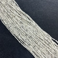 Strands of 2mm small white turquoise round beads for DIY jewelry making accessories - Howlite