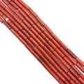 Natural red jasper cylindrical tube beads for DIY bracelet and jewelry making - Red Jasper (10)