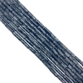Polished snowflake obsidian cylinder beads for DIY jewelry necklaces and crafts - No.35 Snowflake Obsidian