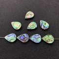 Natuurlijke abalone schelp druppelkralen 8x12mm met iriserende regenboogglans voor sieraden - Druppel