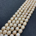 Grade AA 5-7mm pink and champagne natural freshwater pearl beads for DIY jewelry making - 5-6mm 18g / Yellow