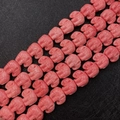 Roze koraalkralen in olifantvorm voor het maken van DIY-sieraden en handwerk - Olifantvorm / 17x20mm (50 stuks/verpakking)