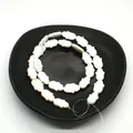 Natural white shell Hamsa Hand loose beads for DIY handmade jewelry bracelets - Hand Shape